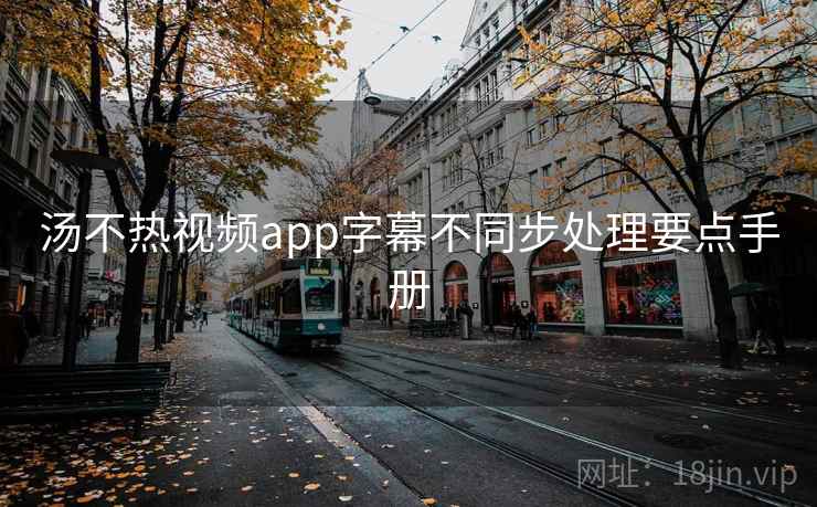 汤不热视频app字幕不同步处理要点手册